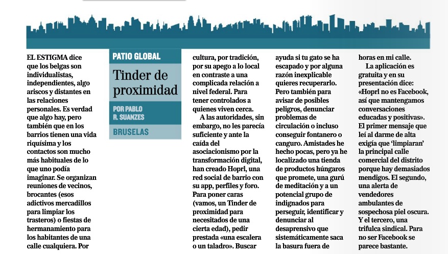 Tinder de proximidad